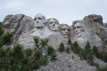 Mount Rushmore National Monument in South Dakota