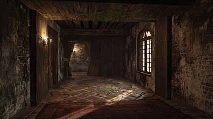 Obraz premium Octagon Environment