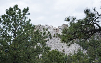 Mount Rushmore National Monument in South Dakota