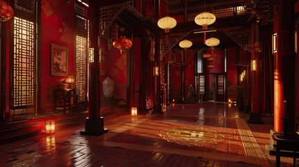 Fototapeta premium Octagon Environment