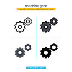 machine gear icon