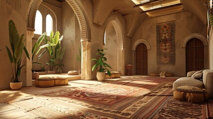 Obraz premium Pueblo Revival Environment