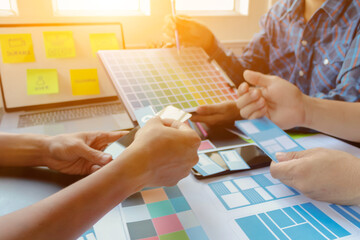 Smooth Focus, group of web designers are working together to develop mobile responsive website with...