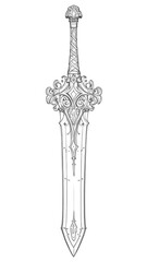 Obraz premium silver cross on white