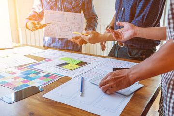 Smooth Focus, group of web designers are working together to develop mobile responsive website with...