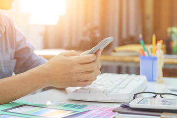 Smooth Focus, group of web designers are working together to develop mobile responsive website with...