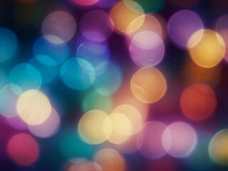 Obraz premium A mesmerizing bokeh lights bckground.