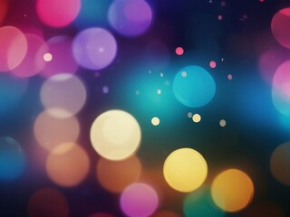 Enter a world of vibrant colors and mesmerizing lights with this abstract background, filled with defocused lights and bokeh patterns.