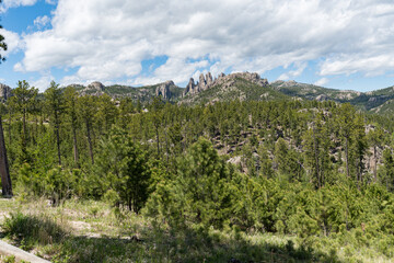 The Needles of Custer State Park in the Black Hills, South Dakota