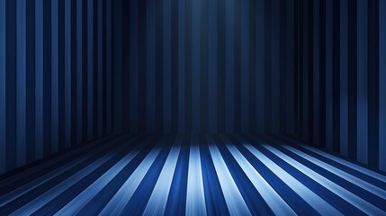 Striped Wallpaper with a Dark Blue Background