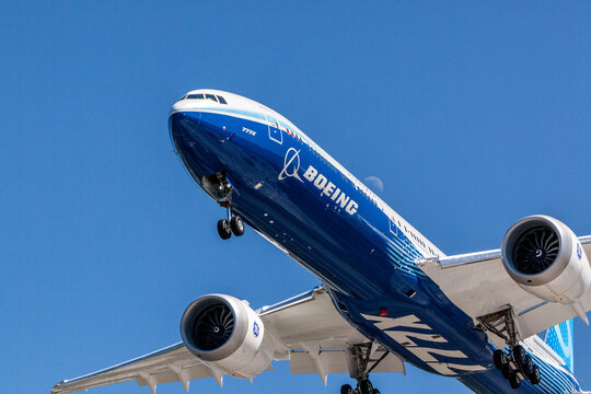 Boeing 777X aircraft	