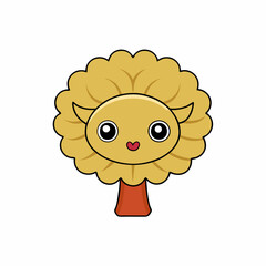 Create a tree Elm art vector illustration