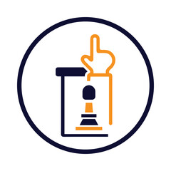 chess strategy tactic icon