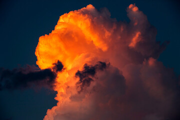 fire in the sky