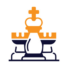 chess strategy tactic icon