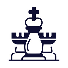 chess strategy tactic icon
