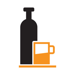 drink, cup, bottle, cup, cocktail icon