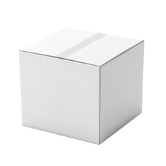 Fototapeta premium Blank box. Isolated on transparent background.