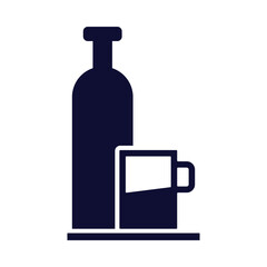 drink, cup, bottle, cup, cocktail icon