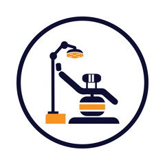 chair, medical chair, comfort chair, dental chair icon