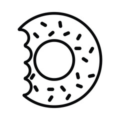 food, sweet, donuts icon