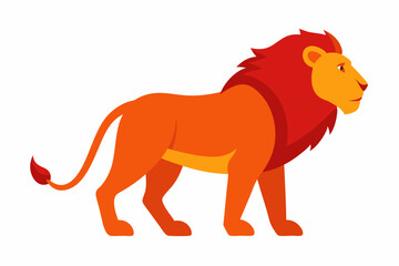 A cute Lion vector illustration