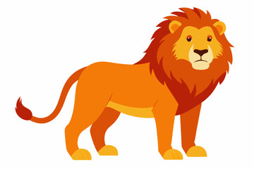 A cute Lion vector illustration