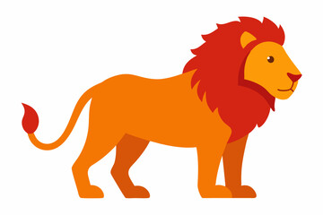 A cute Lion vector illustration
