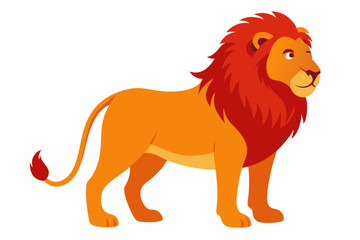 A cute Lion vector illustration