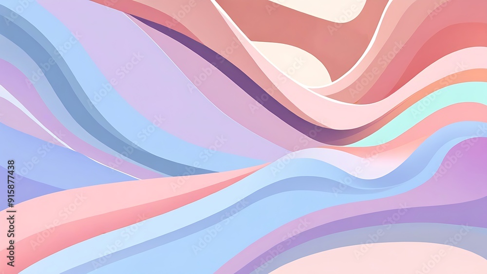Poster abstract background with colorful gradient waves suitable for web design, social media graphics, bra
