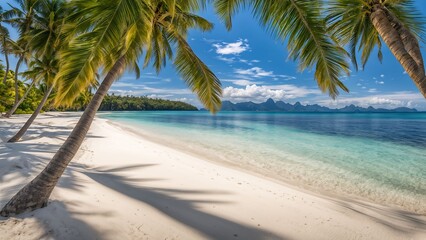 Obraz premium Beautiful sea, clear water, beautiful nature, good mood.