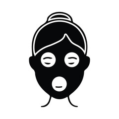 female, women, mask, face, face mask icon