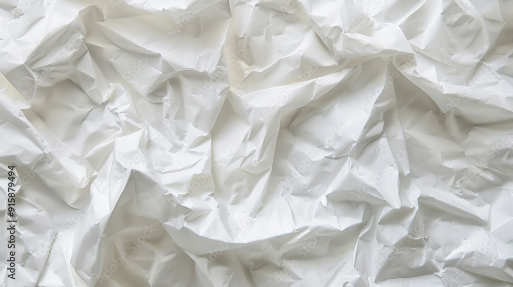 Poster a close-up shot of a single sheet of white paper, ideal for use in educational or office settings
