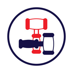 hammer, judge, time, hammer judge icon
