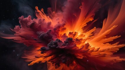 fire burning in the fire generative ai