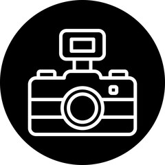 Photography Vector Line White Circle Black