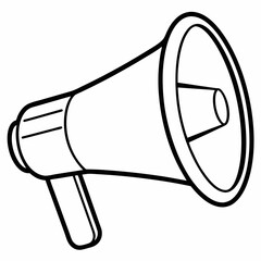 Megaphone vector illustration