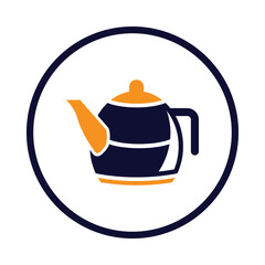 Electric Kettle, Boiling kettle, kettle teapot with degrees icon