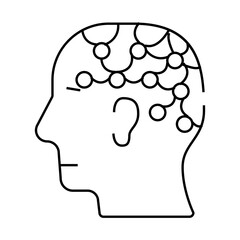 technological analyzes line icon vector. technological analyzes sign. isolated contour symbol black illustration