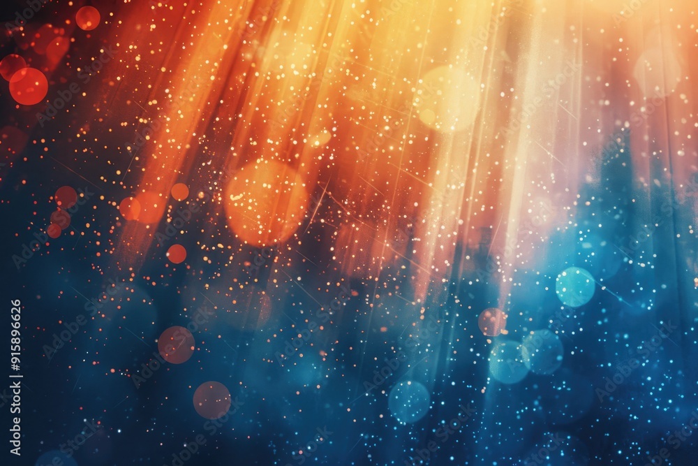 Aufkleber A blurred image of a vibrant background with various colors and textures