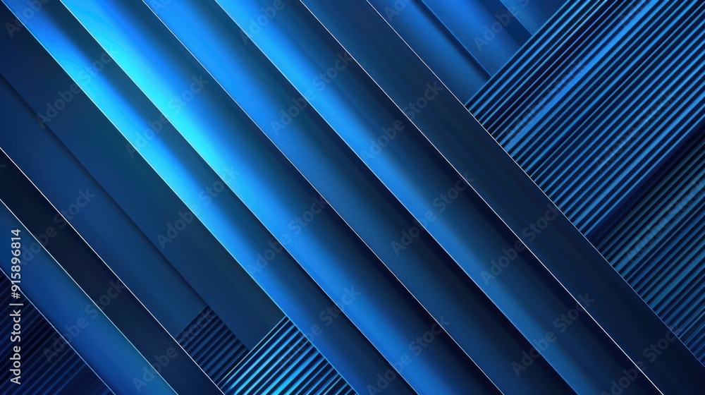 Poster Close-up shot of a blue background with grid lines