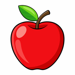 Best apple color  vector,  illustration.