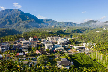 aerial view of Yuchi landscape