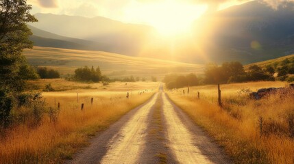 Golden Road to the Horizon