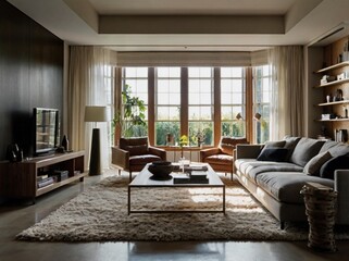 Fototapeta premium modern living room