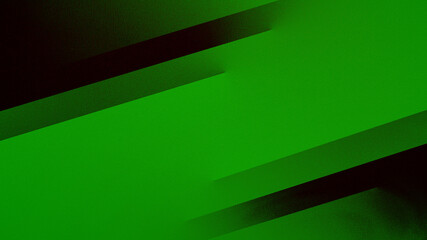 Black lime green abstract background. Geometric. Diagonal line stripe angle 3d shadow. Noise grain...