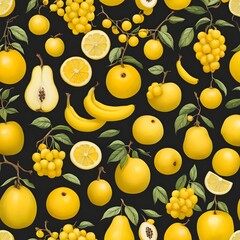 Obraz premium pattern with pears