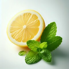 lemon with mint
