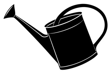 
Watering can icon, Watering can vector silhouette illustration
