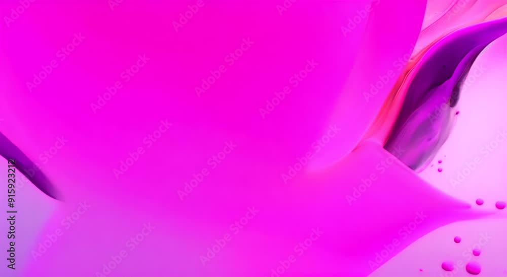 Aufkleber this vibrant abstract art piece features dynamic splashes of purple and pink hues on a white backgro